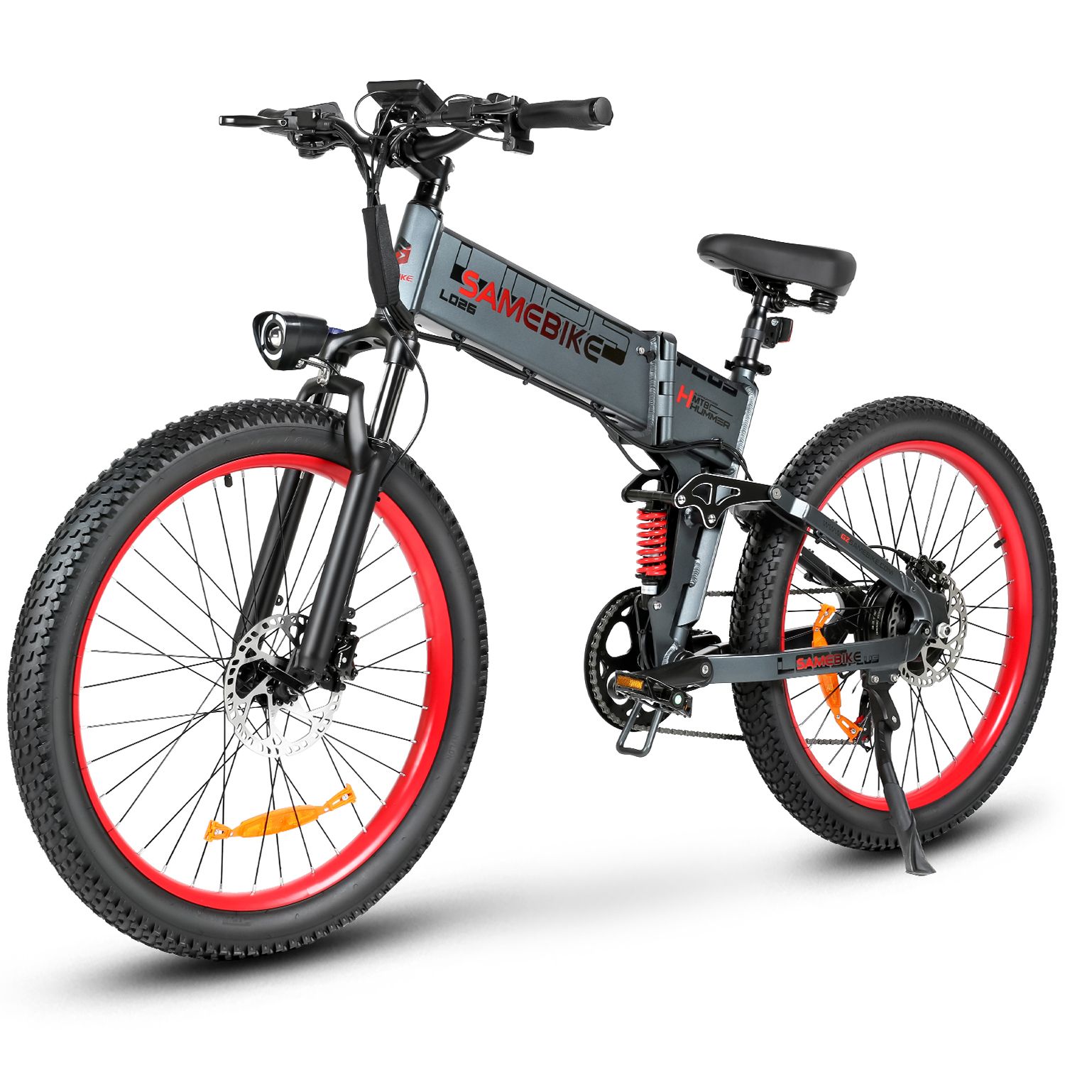 Bici elettrica pieghevole SAMEBIKE LO26Plus con batteria da 48 V 15 Ah