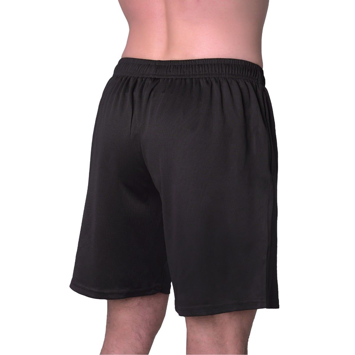 GymBeam Pantaloncini uomo in mesh Essence regular Black