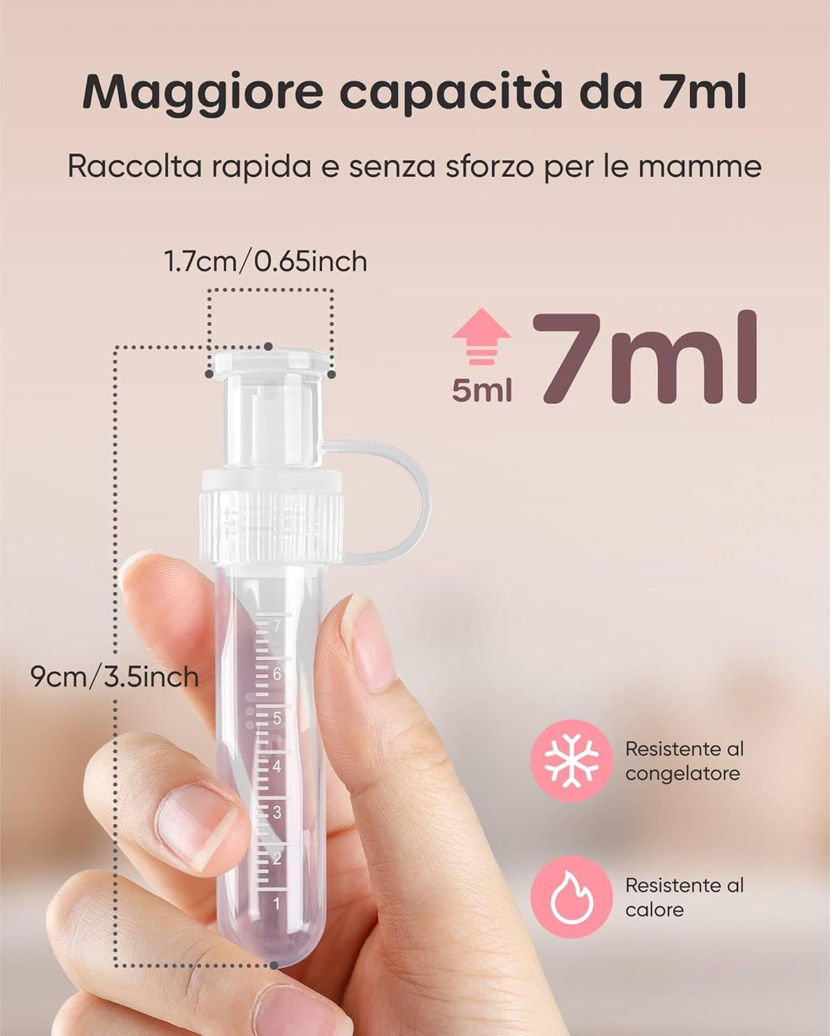 Nuliie Kit per la Raccolta del Colostro