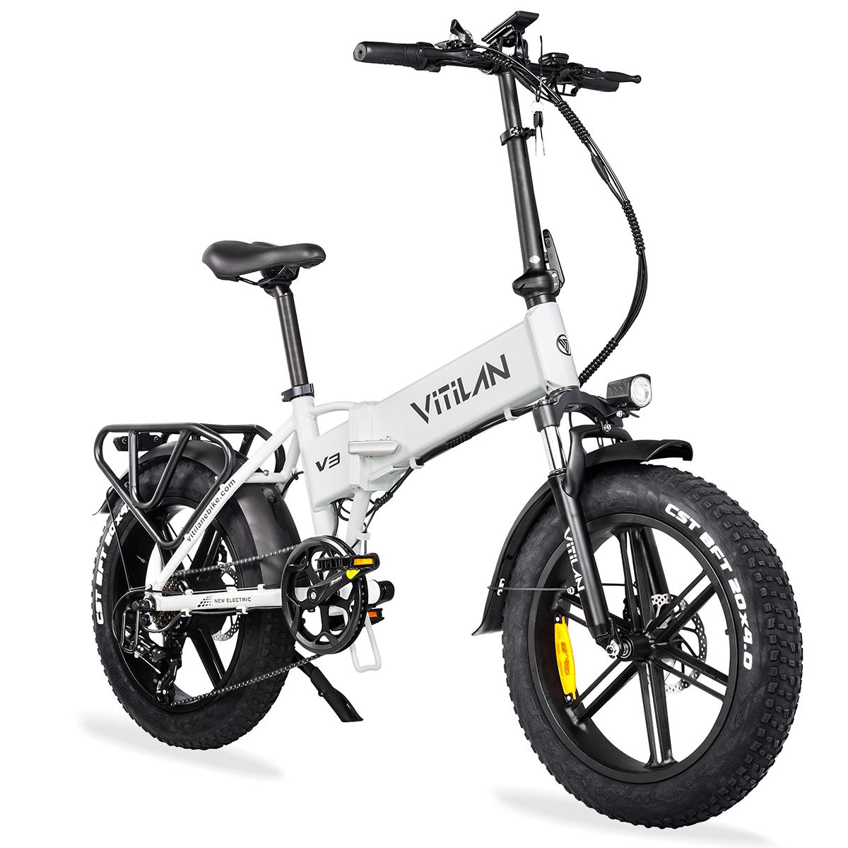 Bicicletta elettrica pieghevole Vitilan V3 2.0 con batteria 48V13AH