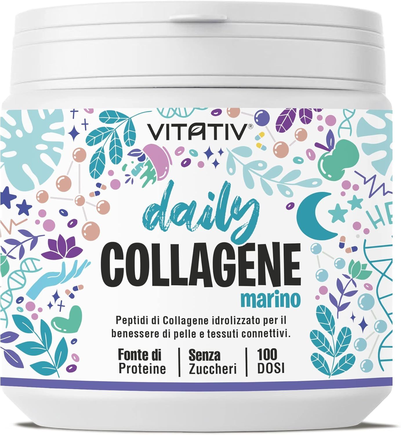 VITATIV® Daily Collagene Marino Idrolizzato in Polvere - 250 g