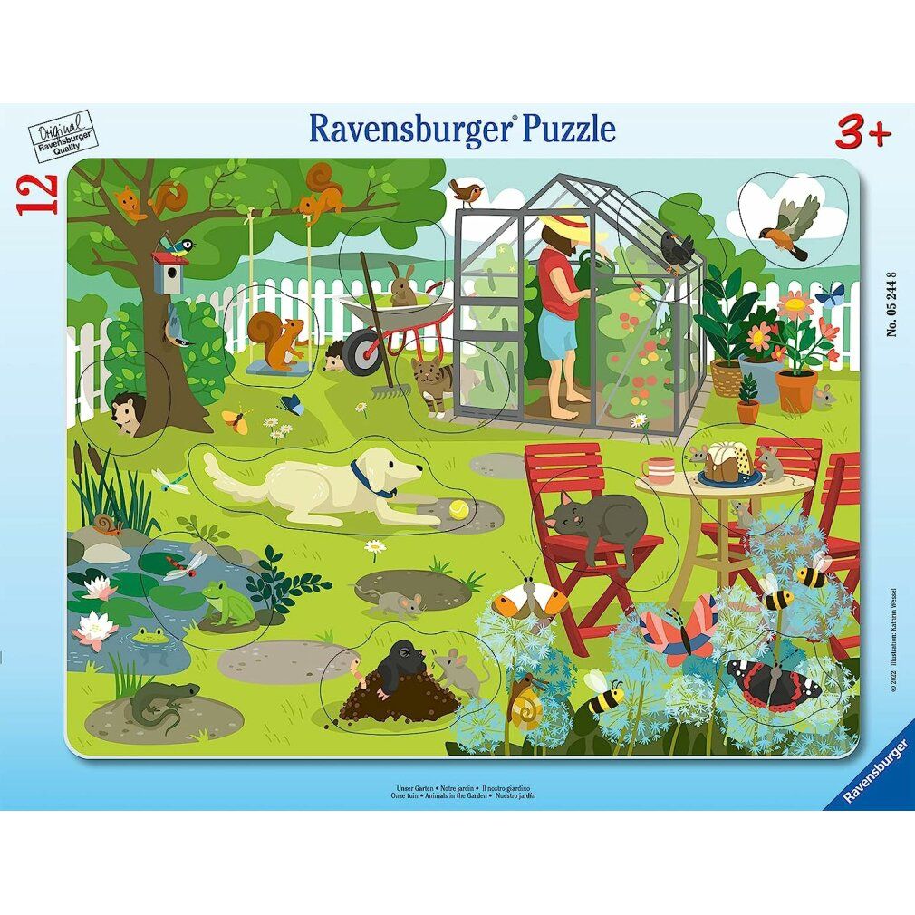 ravensburger Il nostro giardino Puzzle 12 pezzi