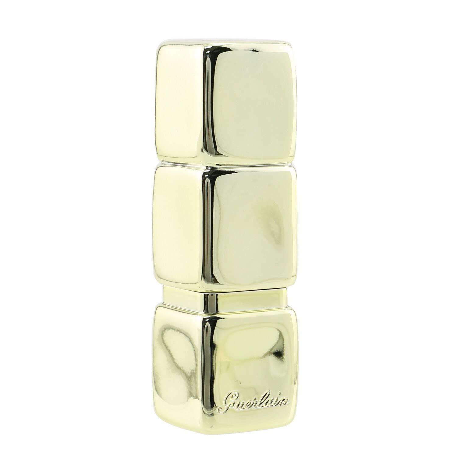 Rossetto dorato chiuso. Logo Guerlain sull'astuccio.