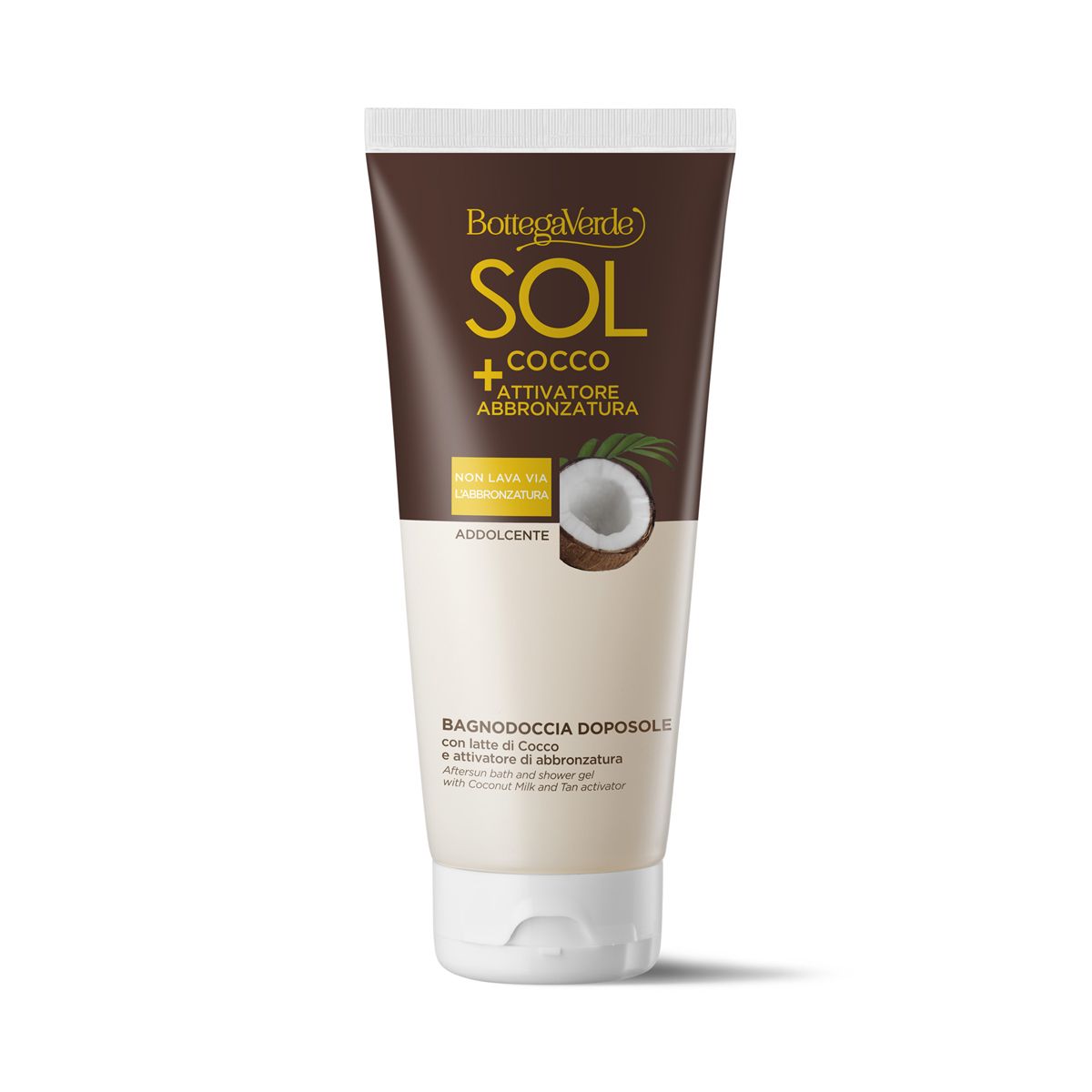 Bottega Verde SOL Cocco + Attivatore di abbronzatura - Bagnodoccia doposole