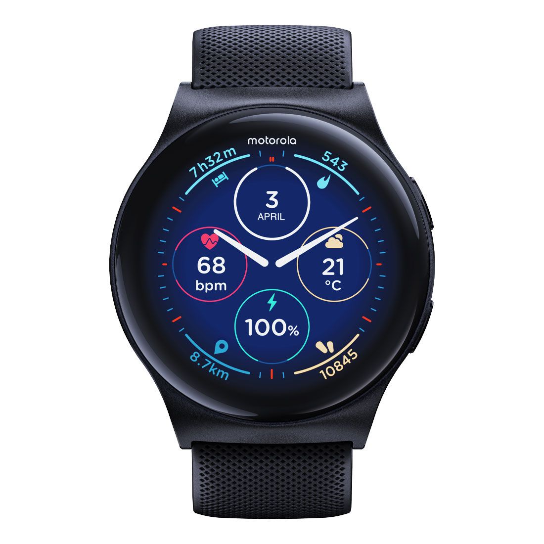 Smartwatch Motorola Moto Watch 120 - Phantom Black
