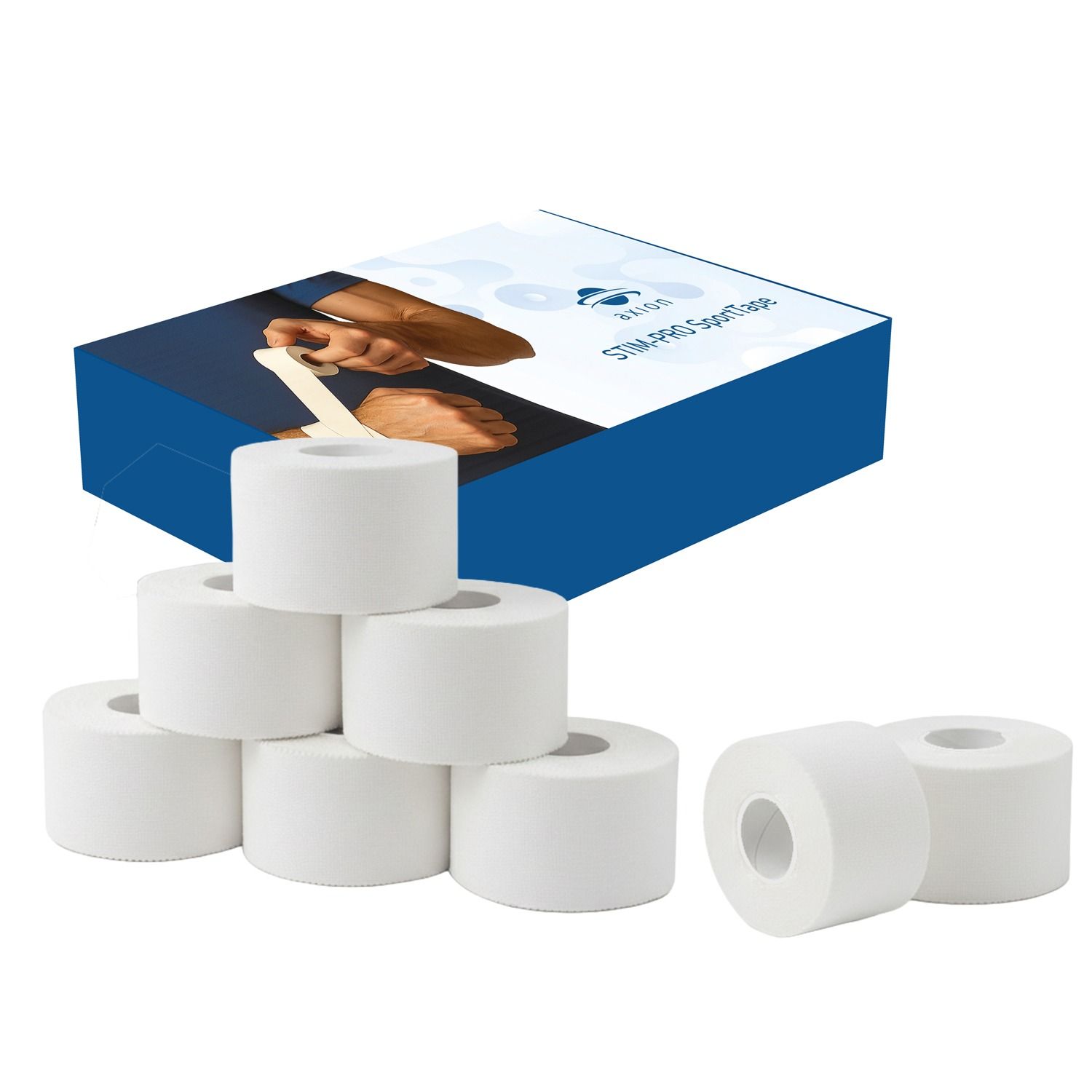 axion® Nastro sportivo bianco