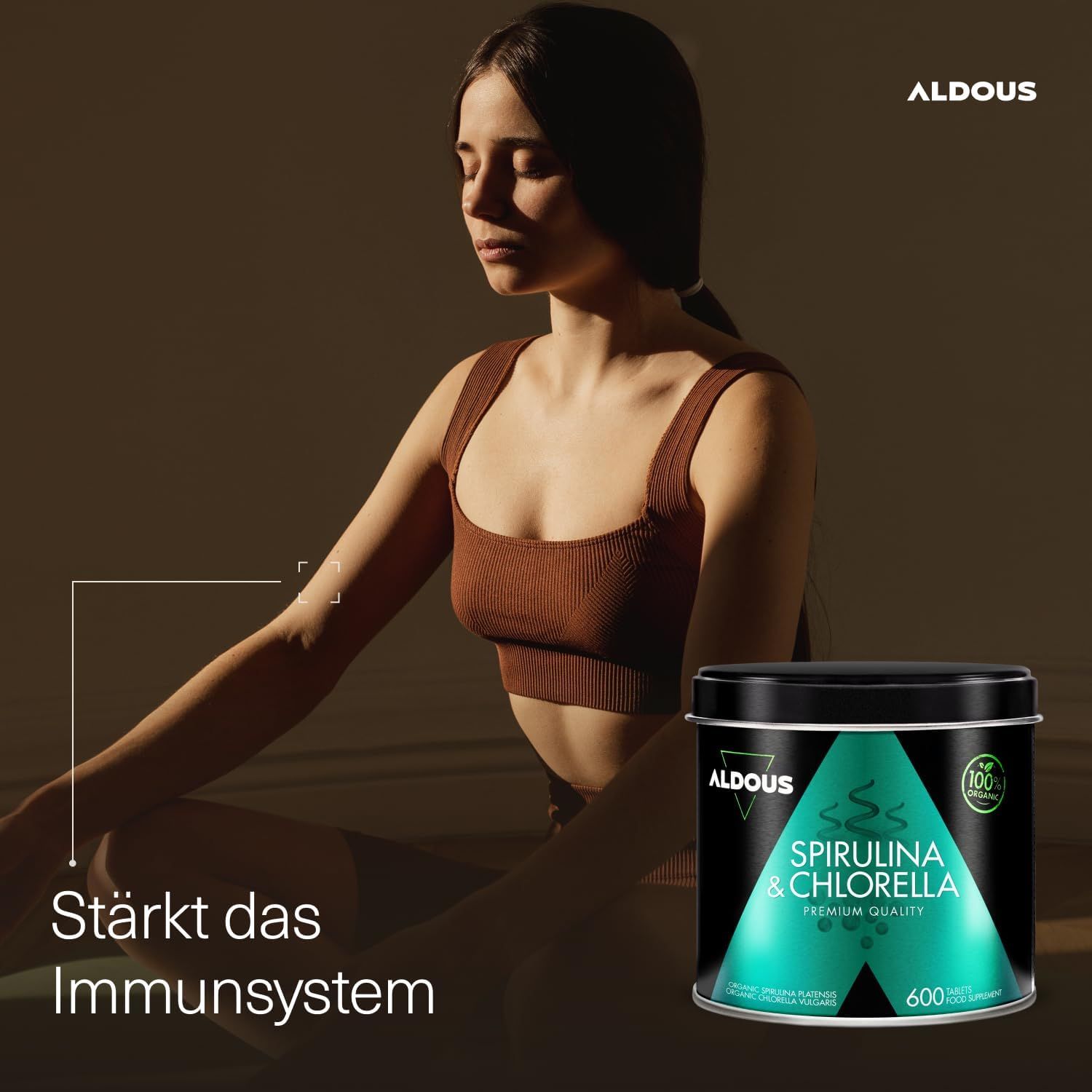 Aldous Compresse di Spirulina + Clorella