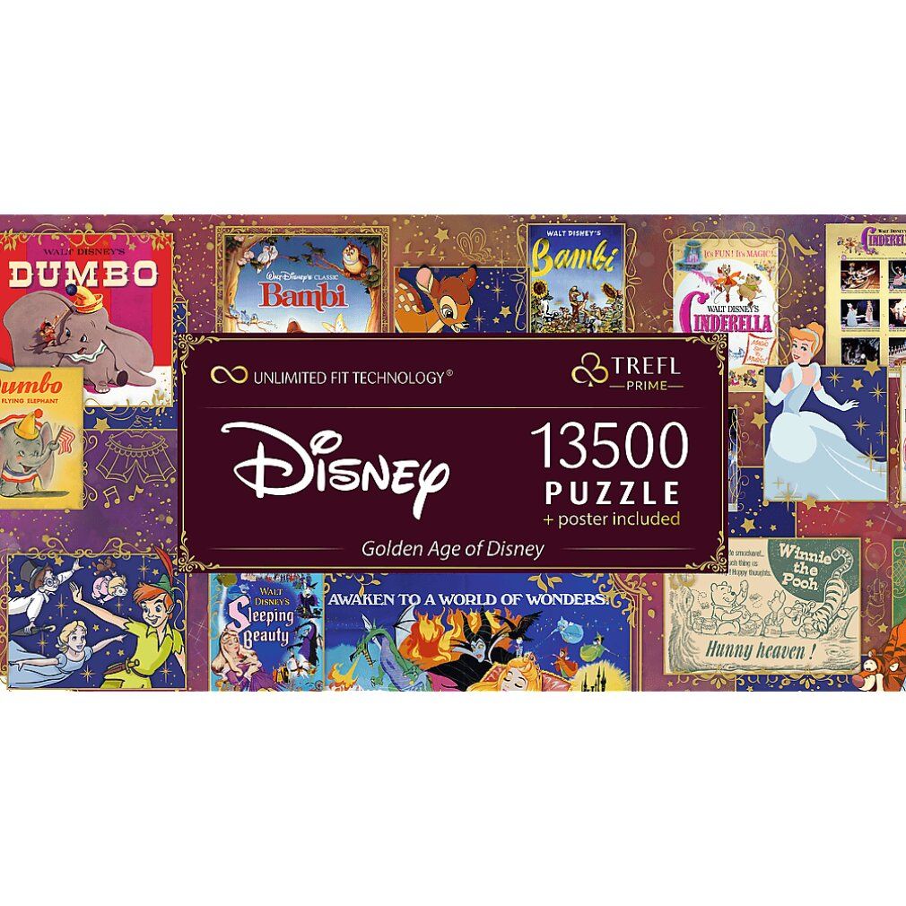 l'età d'oro di Disney - Puzzle uft 13500 pezzi