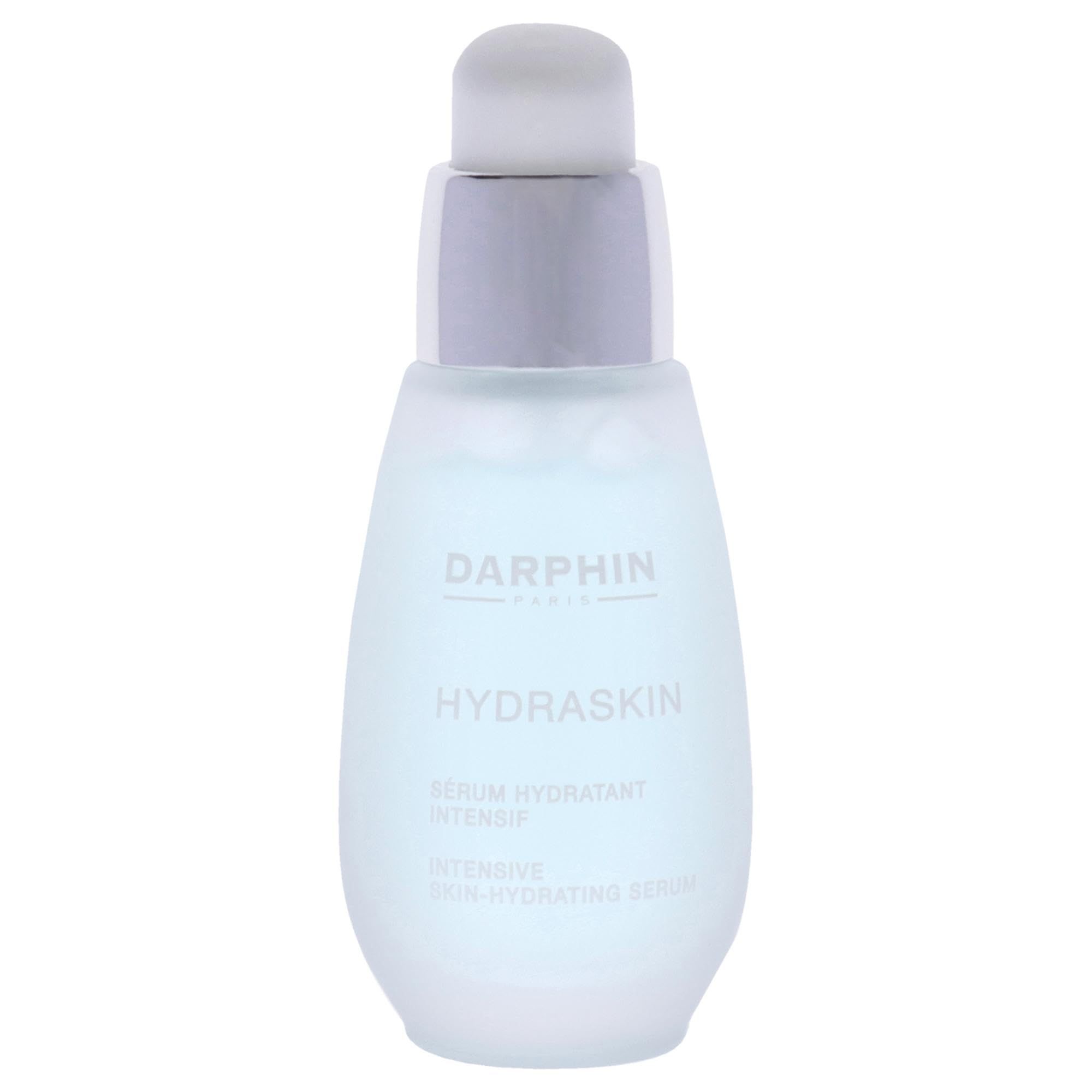 Siero DARPHIN HYDRASKIN. Flacone con contagocce. Scritta HYDRASKIN, Sérum Hydratant Intensif.