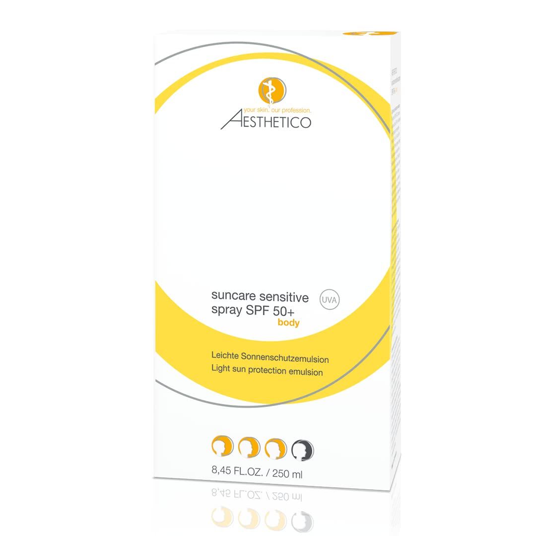 Aesthetico Suncare Sensitive Body Spray SPF 50+