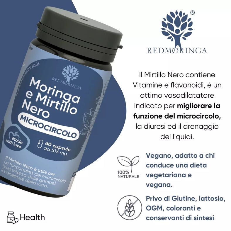 RedMoringa ANTICELLULITE DRENANTE 120 Capsule