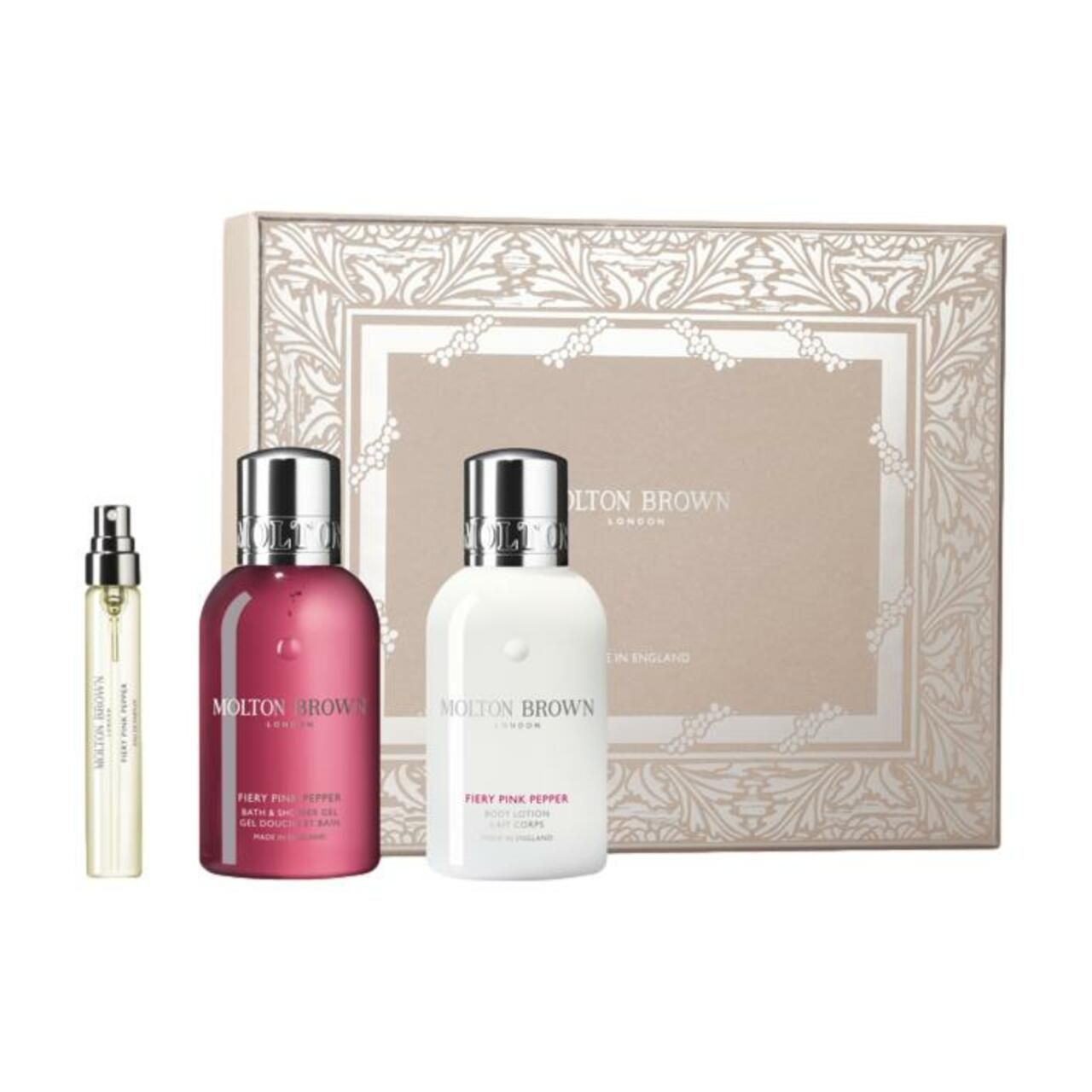 Molton Brown Fiery Pink Set Fragranza Donna Natale