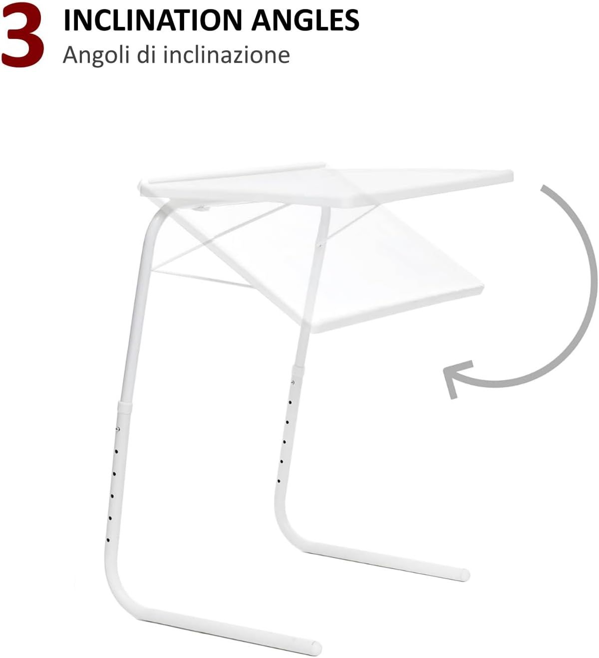 Tavolo Pieghevole Multiposizione Ausiliario Multiuso