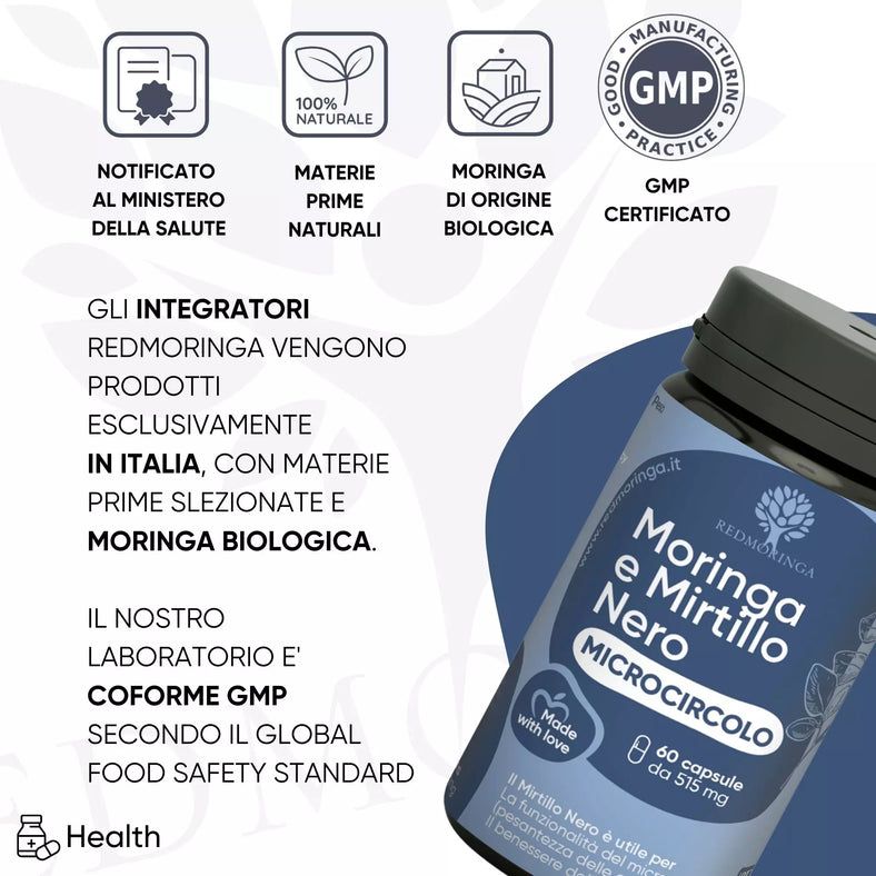 RedMoringa ANTICELLULITE DRENANTE 120 Capsule