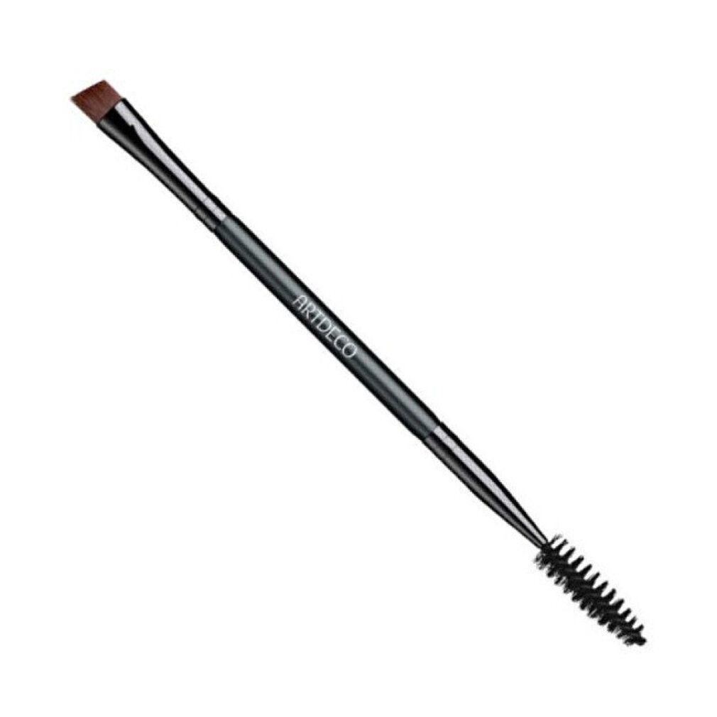 Artdeco 2 in 1 Brow Perfector: Pennello angolato e spazzolino.