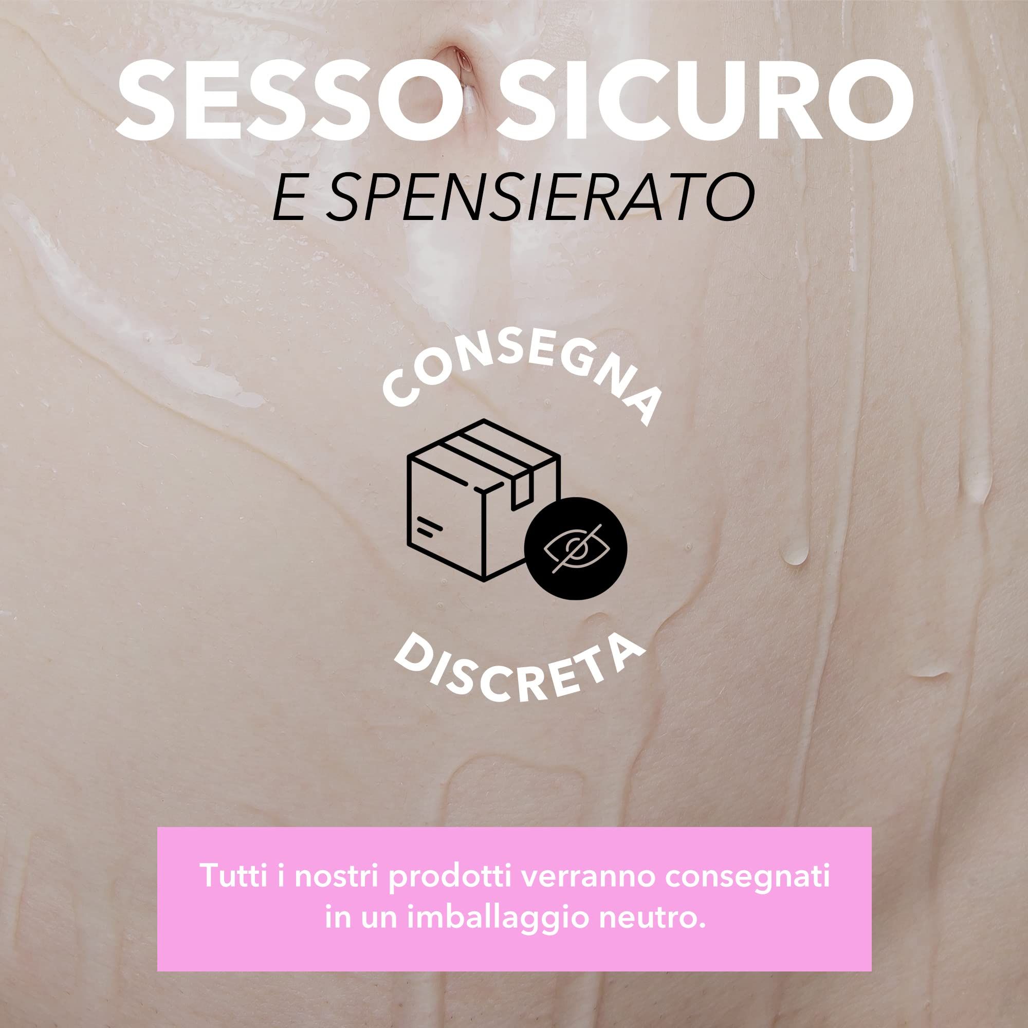 Sesso sicuro e spensierato: consegna discreta in imballaggio neutro.