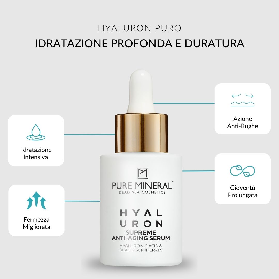 Pure Mineral - Siero Anti-Età Supremo Ialuronico