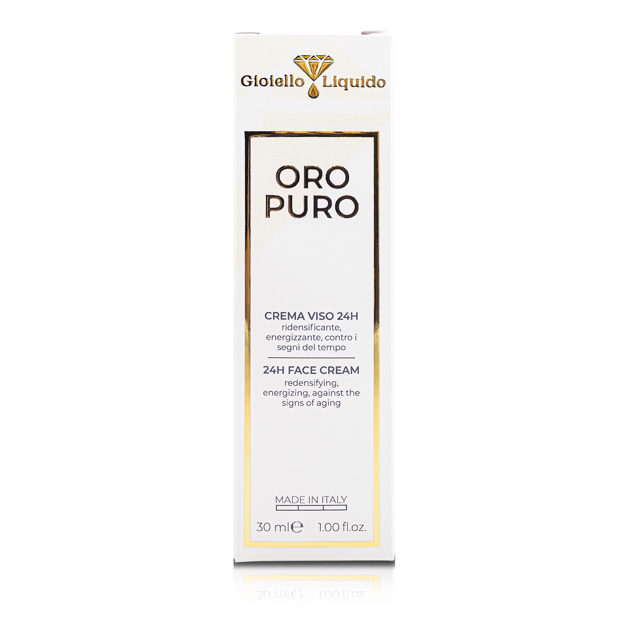 Gioiello Liquido Crema Viso 24H "Oro Puro"