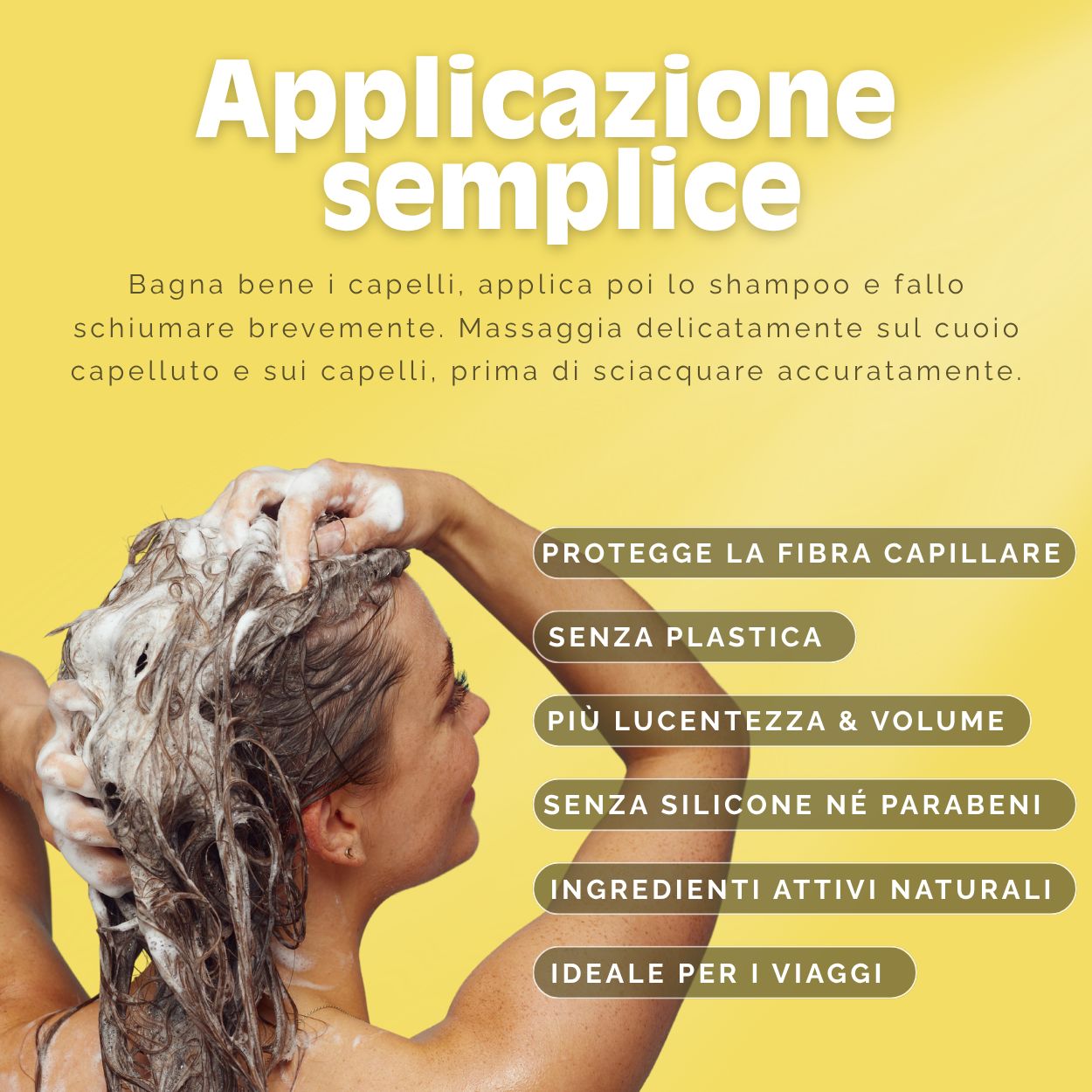 VitalizeNature Vital Balance Shampoo Bar – Olio d’Oliva & Estratti Vegetali