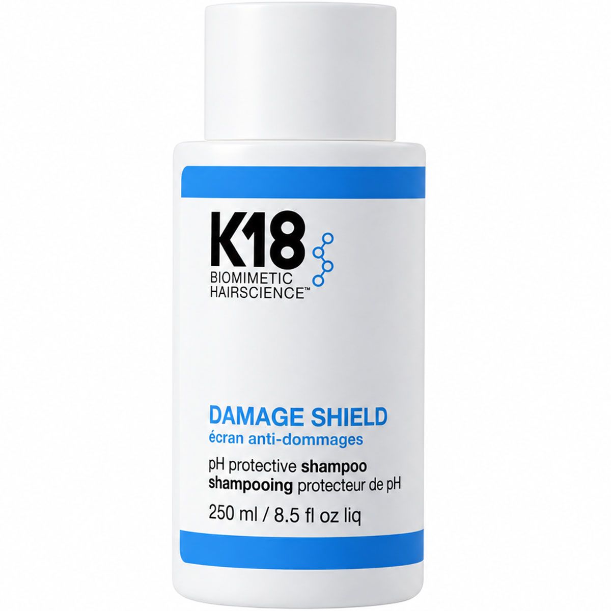 K18 Damage Shield Shampoo protettivo 8,5 oz, senza parabeni