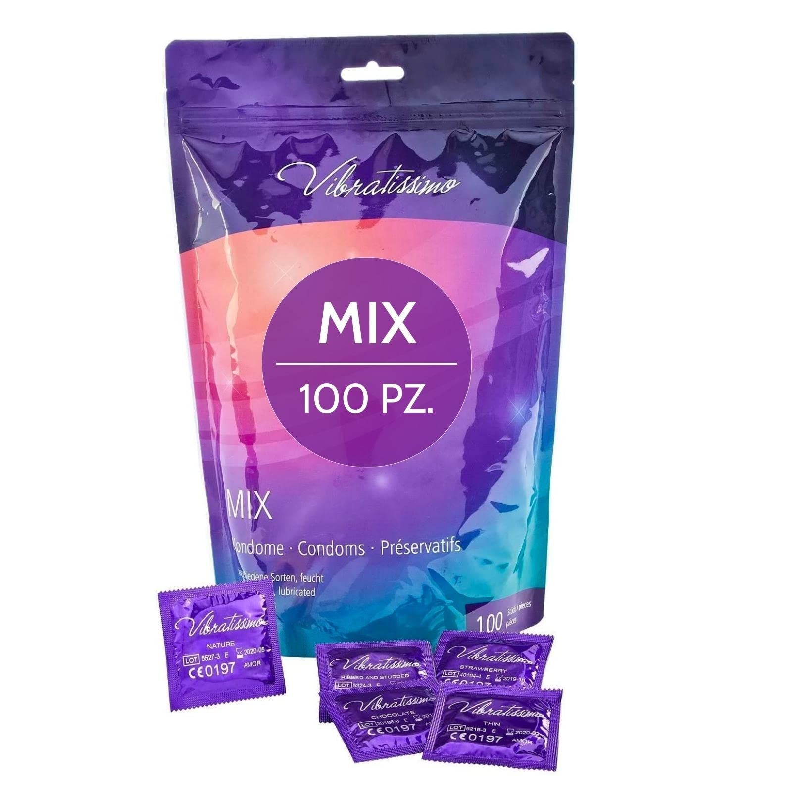 Vibratissimo Preservativi Mix 53mm