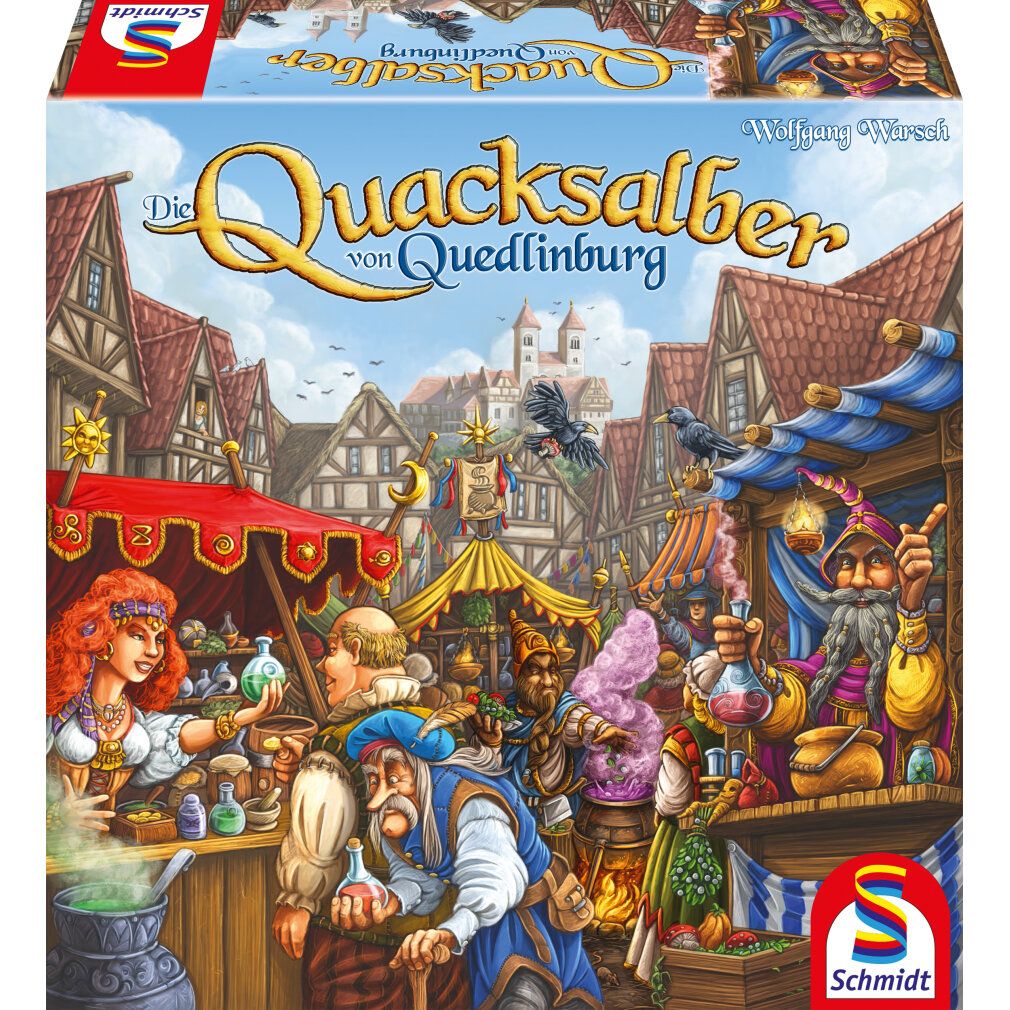 Schmidt Spiele i ciarlatani di Quedlinburg, gioco da tavolo