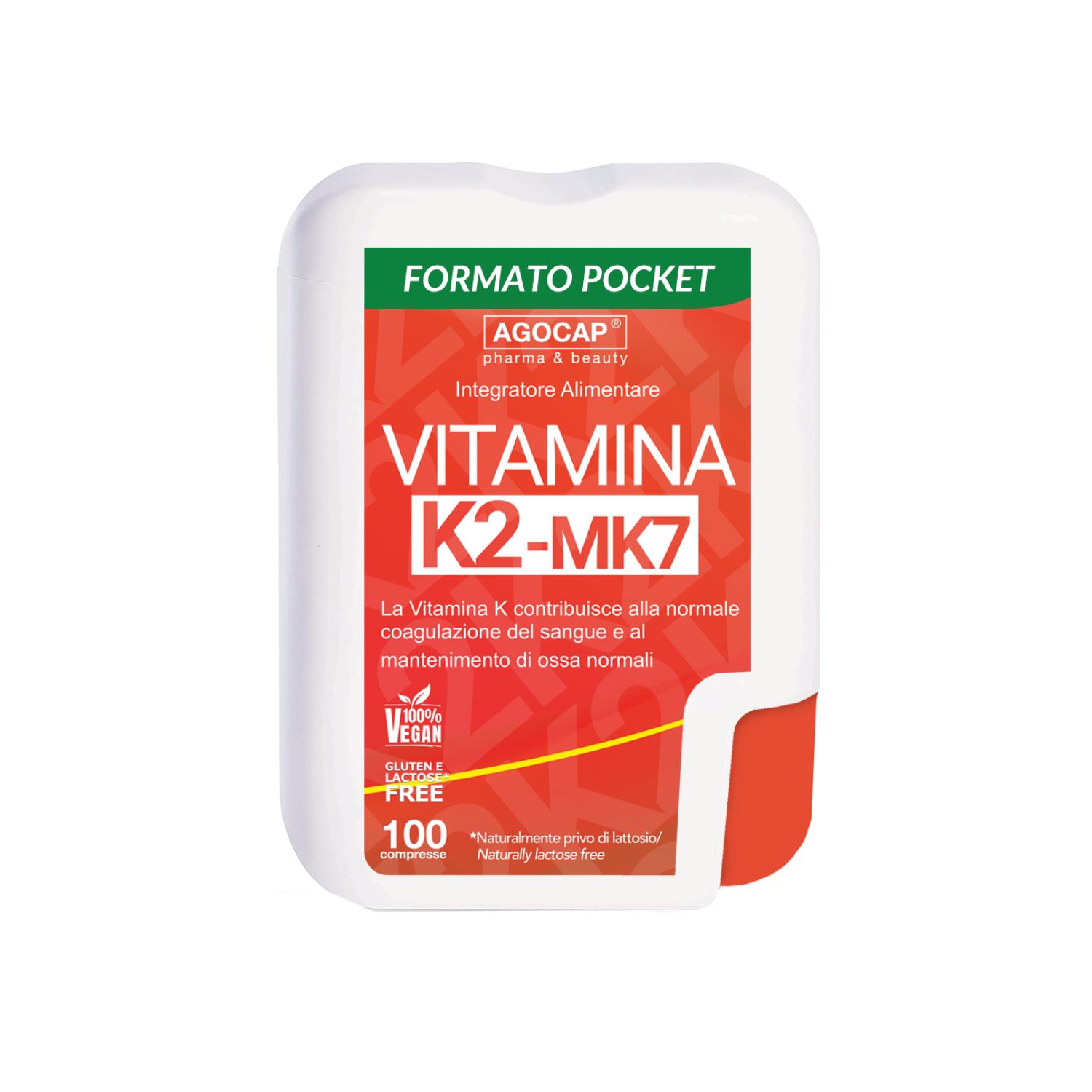 agocap - Integratore alimente a base di Vitamina K2 MK7