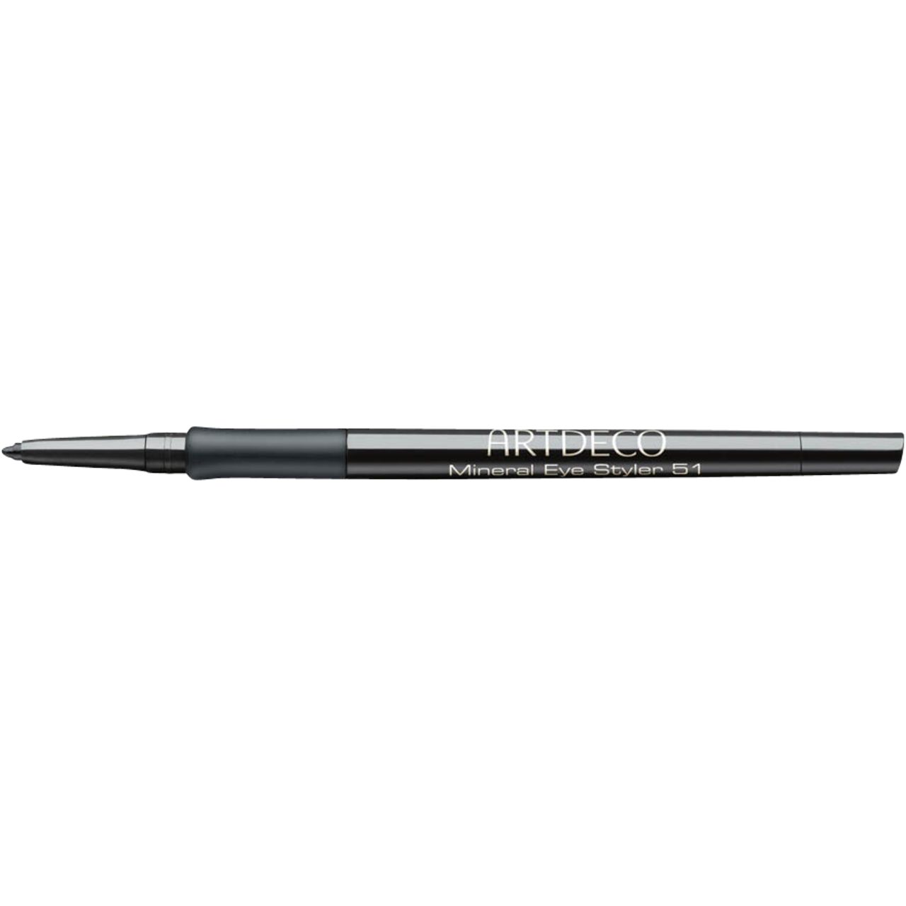 Artdeco Mineral Eye Styler nero. Matita nera con punta. Scritta: Mineral Eye Styler B1.