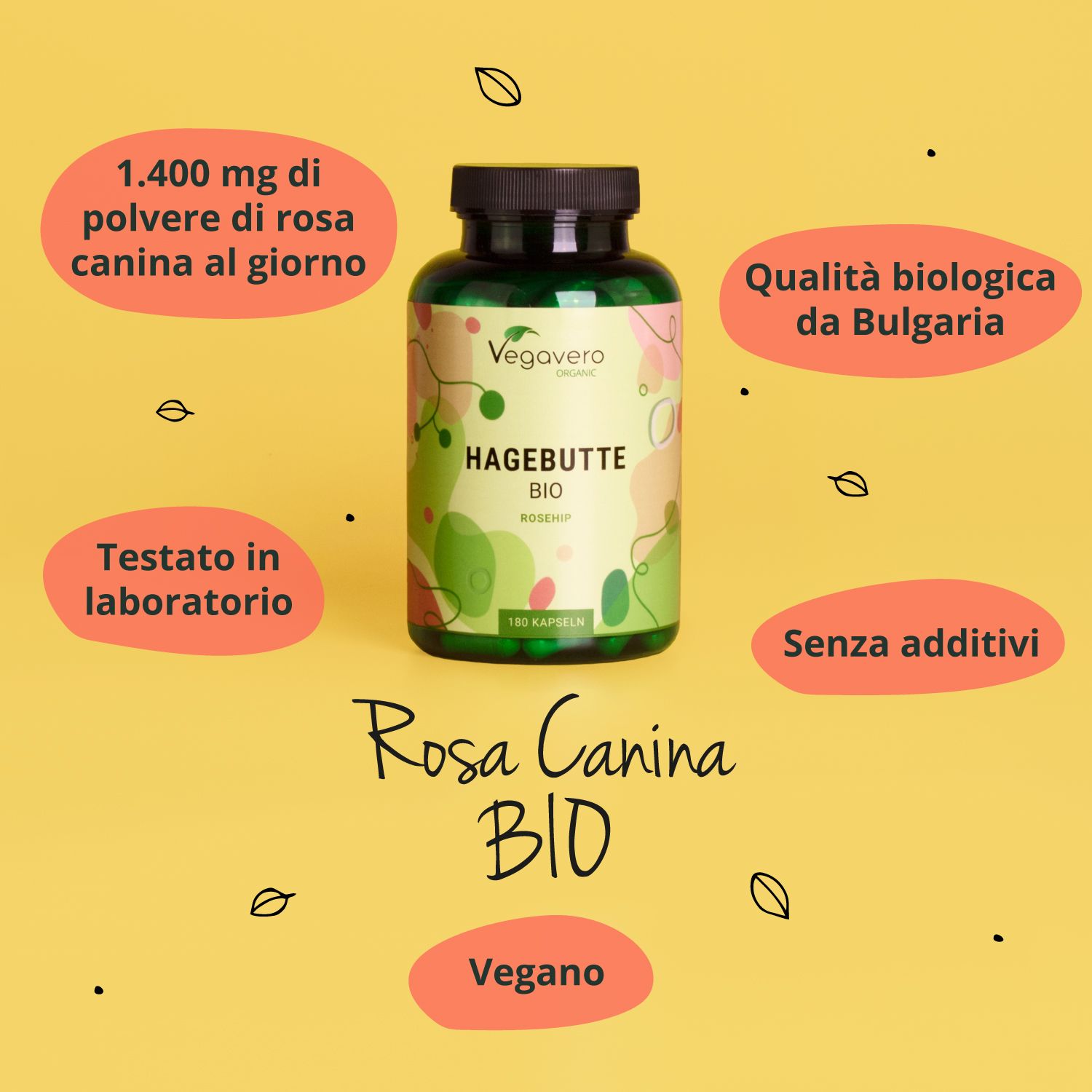 VEGAVERO Rosa Canina BIO