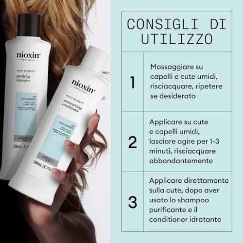 Nioxin Scalp Recovery - Kit Antiforfora - Cuoio Capelluto Secco e Pruriginoso 3 U