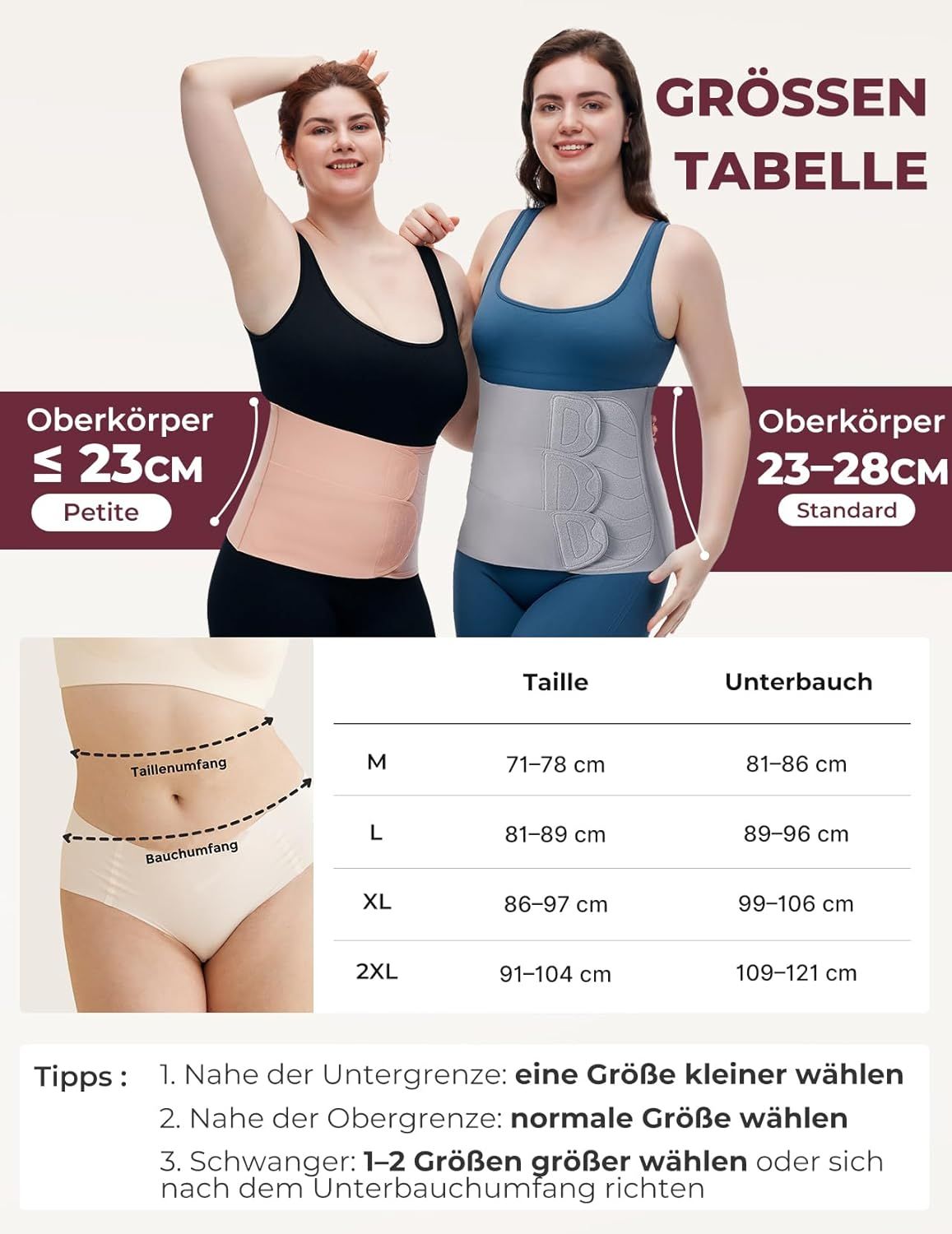 Fascia addominale post parto Momcozy Ergowrap