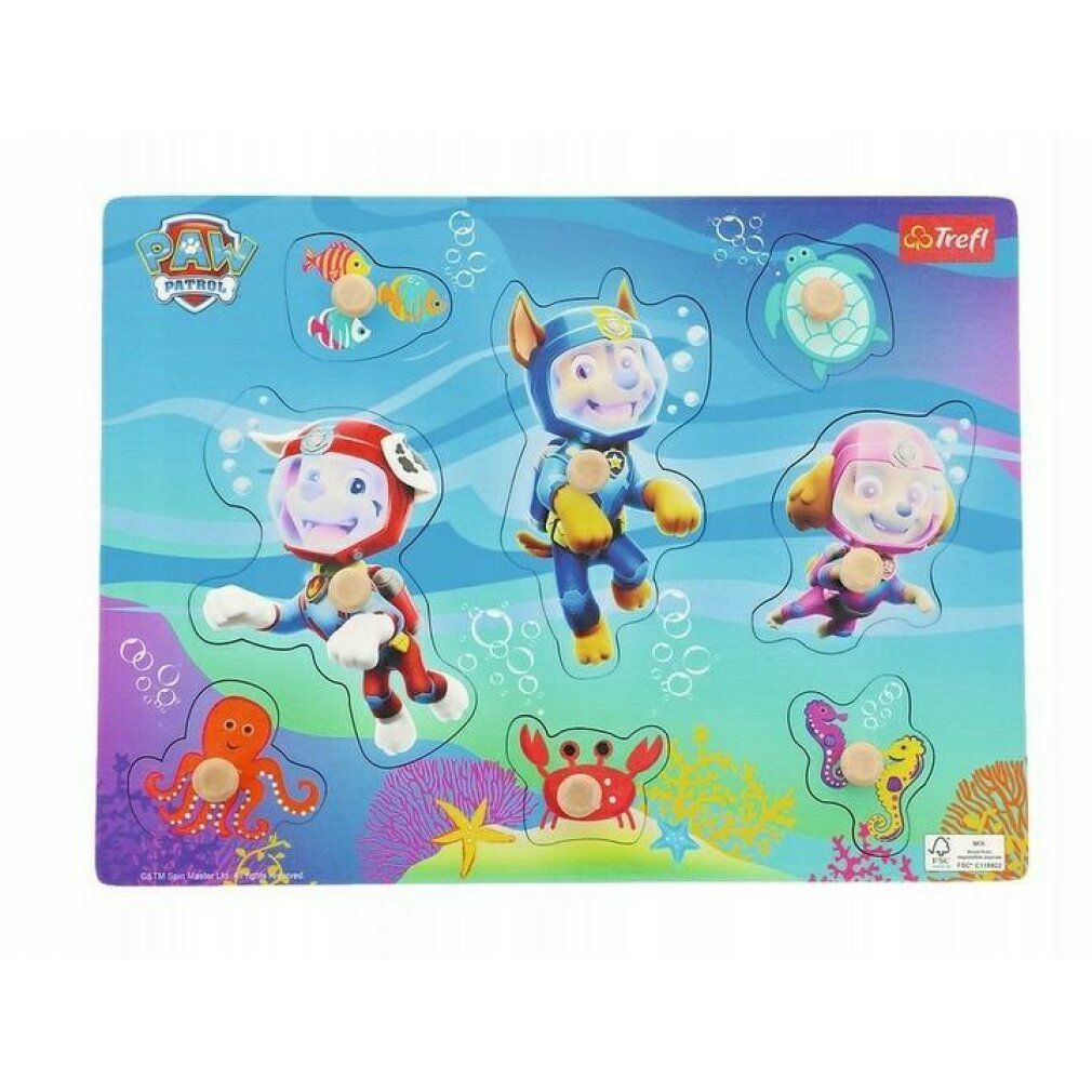 Puzzle in legno trefl Tlapková patrola: Subacqueo