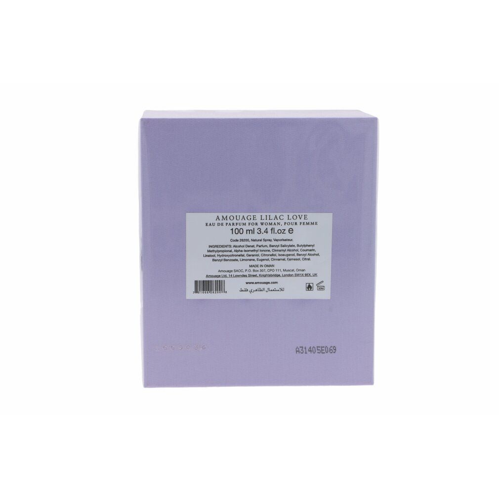 Retro della confezione lilla. Testo e sigillo.