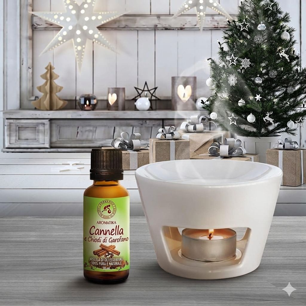 Miscela profumata AROMATIKA con olio di cannella e chiodi di garofano