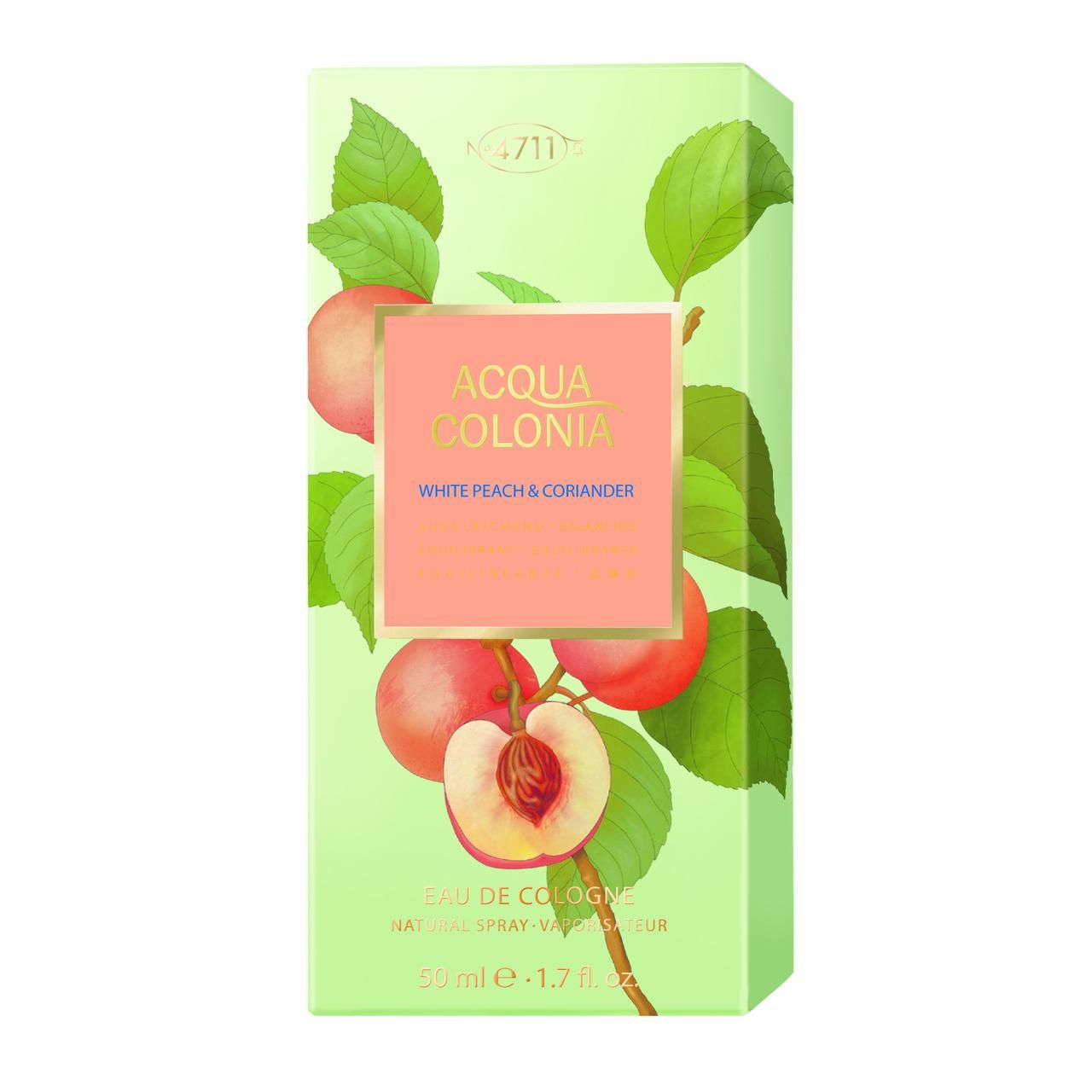 4711 Acqua Colonia White Peach & Coriander Eau De Cologne Spray