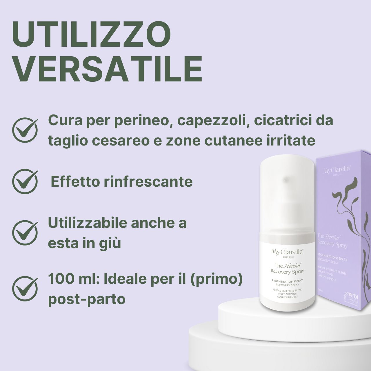 MyClarella® Set di Cura Mama & Baby – Cosmetici dalla gravidanza al post-parto