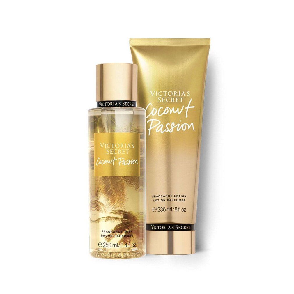 Set Victoria's Secret Coconut Passion: lozione e spray profumato.