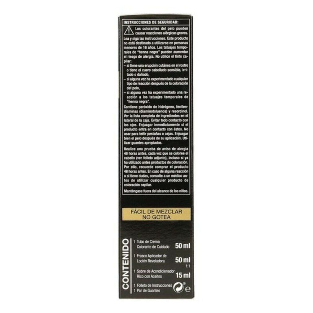 Confezione Syoss Oleo Intense. Contiene crema, applicatore, balsamo e guanti. Istruzioni per l'uso.