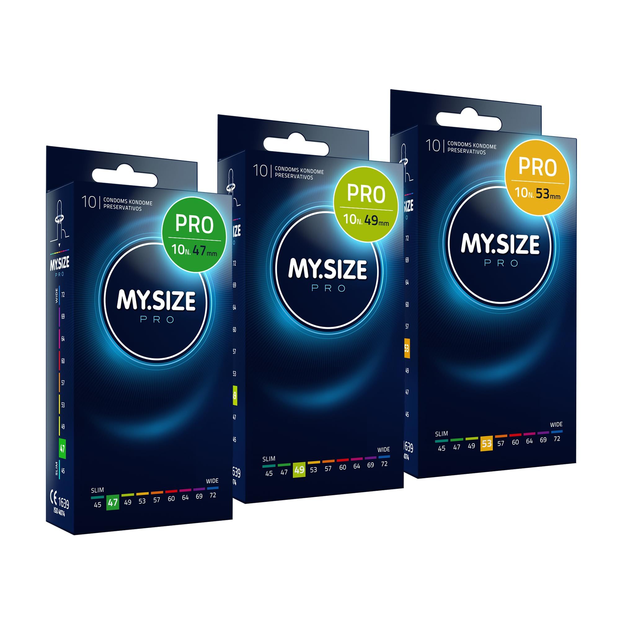 MY.SIZE PRO ELITE Set Preservativi