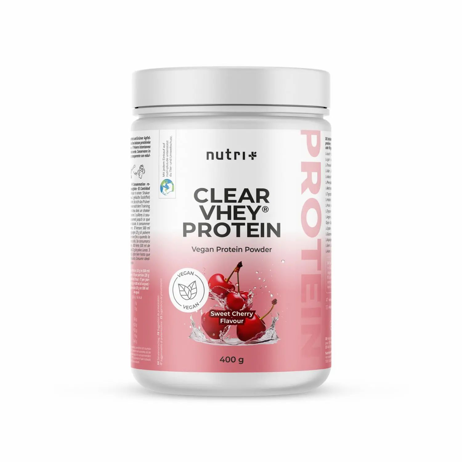 Nutri+ Clear Vhey Proteina in Polvere 400g