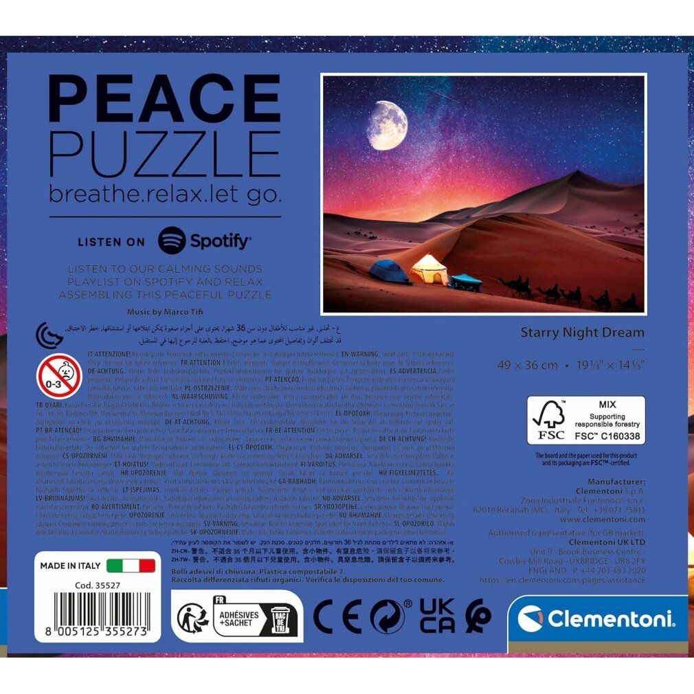 Puzzle da 500 Pezzi - Starry Night Dream