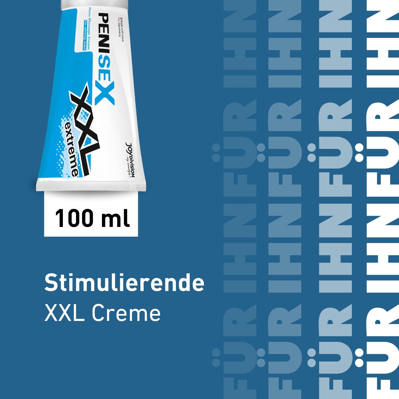Tubo di crema Penisex XXL extreme, 100 ml. Crema XXL stimolante.