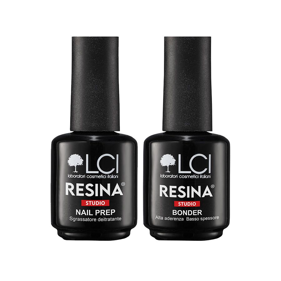 LCI Cosmetics - COMBO Bonder + NailPrep - Resina Studio LCI - due prodotti