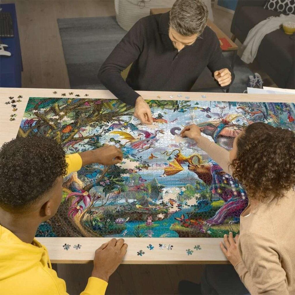 Un puzzle originale di qualità Ravensburger i Draghi dei Tropici (4000 parti)