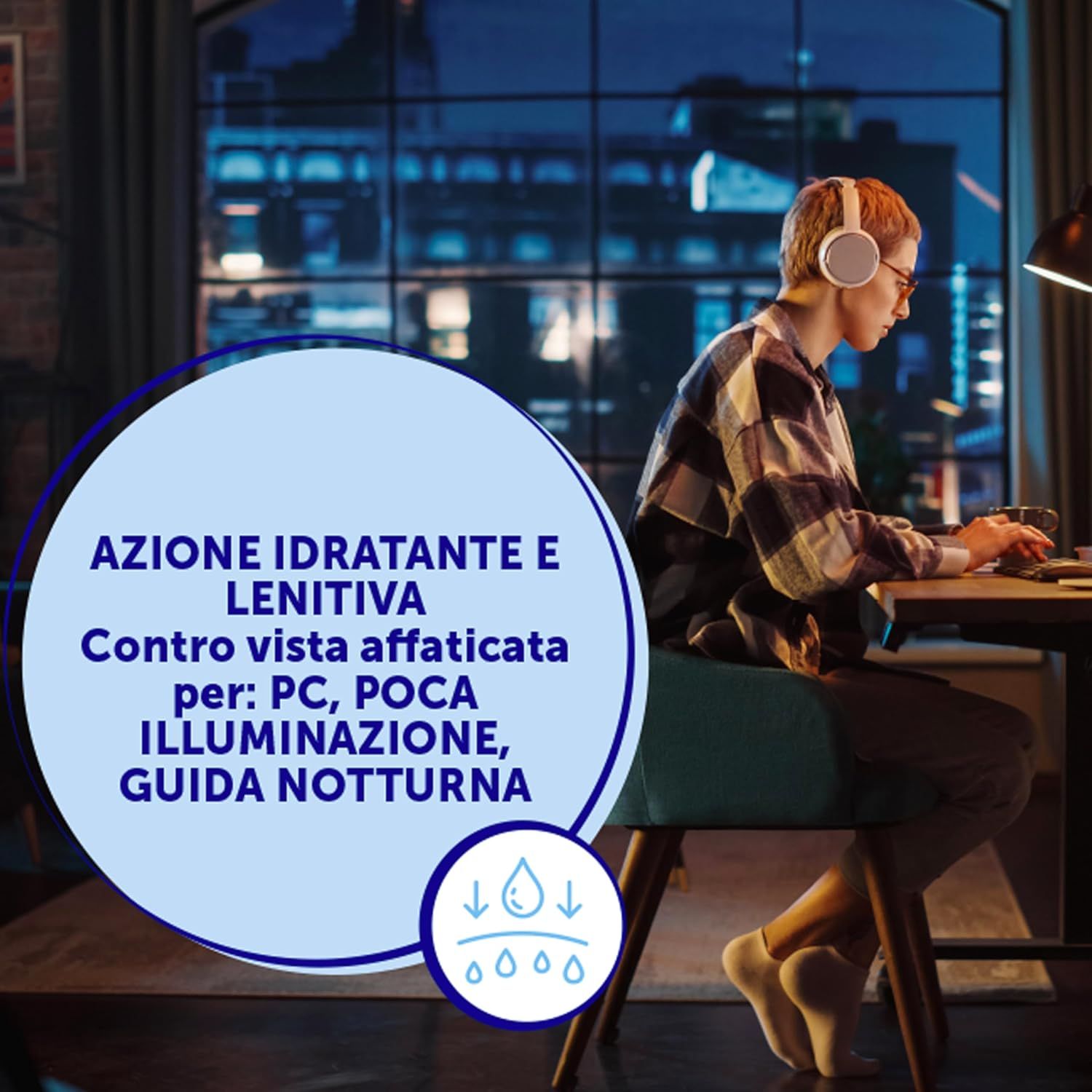 CARE for You Gocce oculari per occhi stanchi, idratanti 15ML