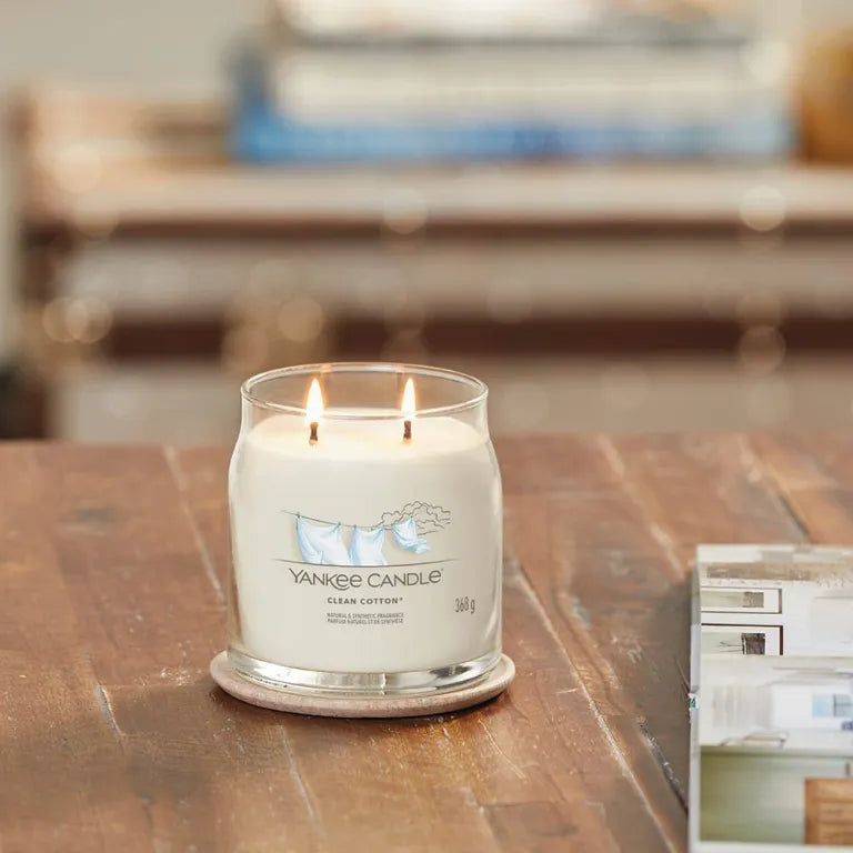 Yankee Candle Giara Media Clean Cotton