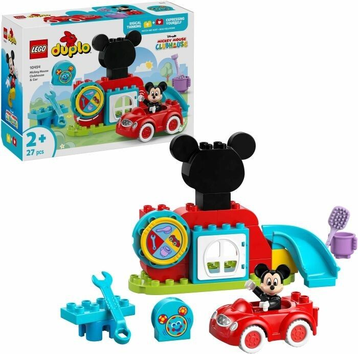 LEGO® DUPLO 10454 Clubhouse e auto di Topolino Disney
