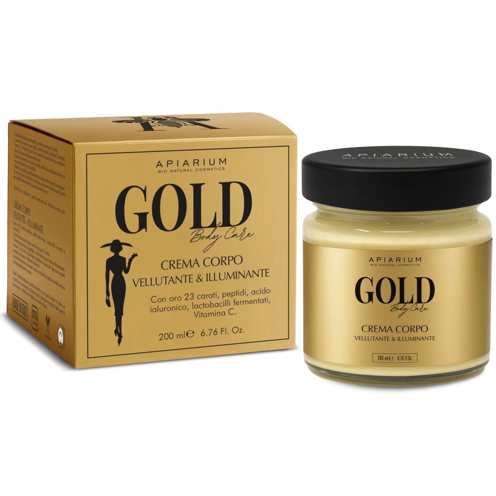 Crema corpo vellutante GOLD - 200ml