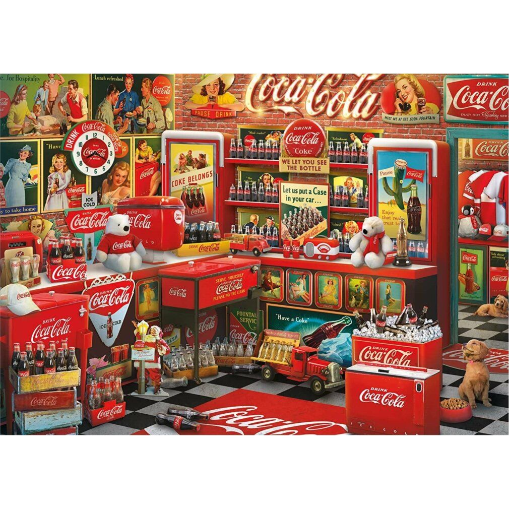 Coca Cola - Negozio della nostalgia (1000 pezzi)