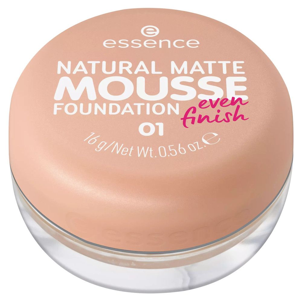 Essence Natural Matte Fondotinta Mousse Effetto Naturale